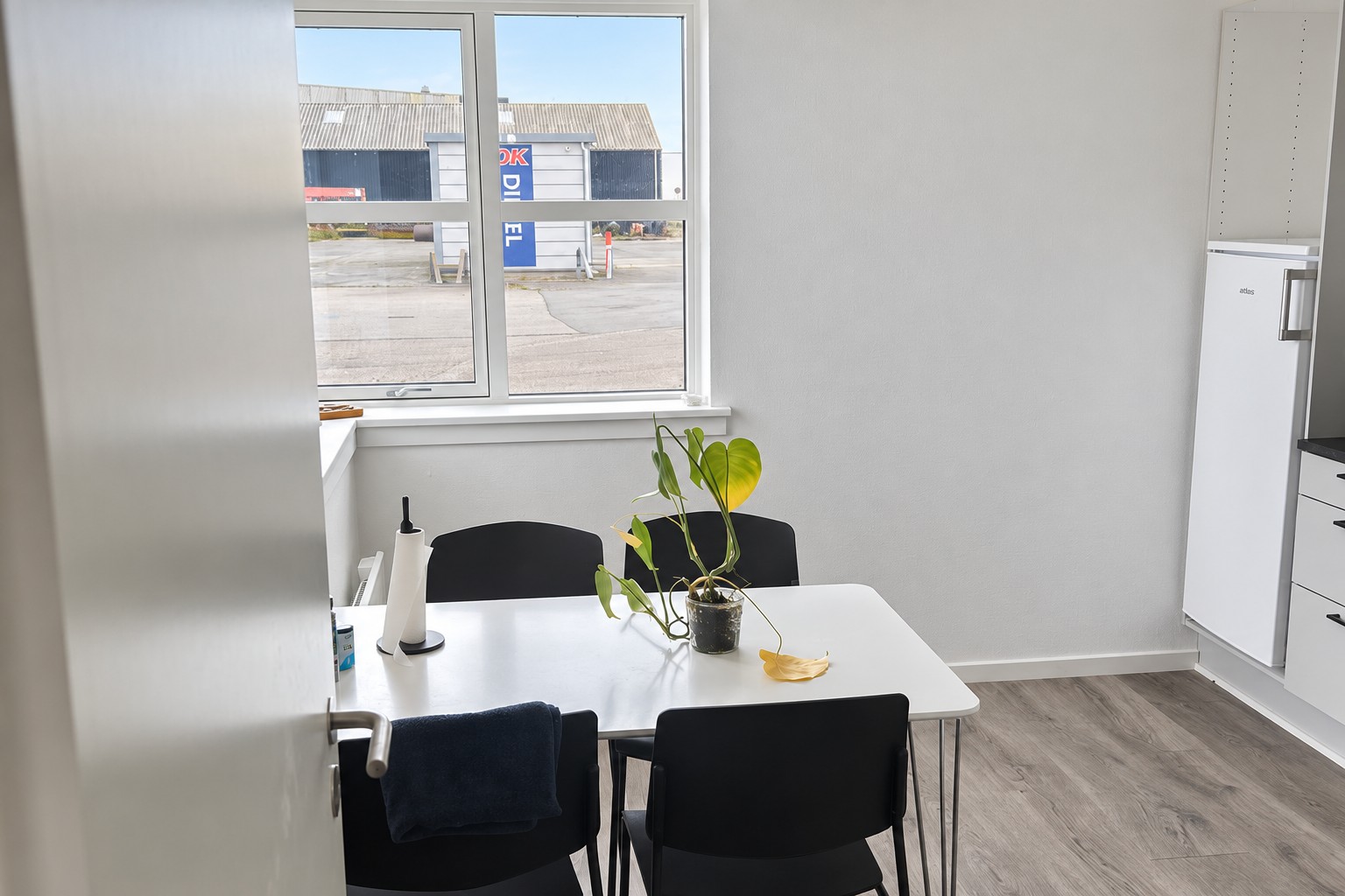 Spiseplads i køkkenet
